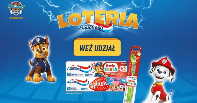 Dołącz do loterii Aquafresh Kids – Czekają nagrody!
