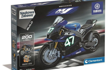 Yamaha M1 model do złożenia – Clementoni Laboratorium Mechaniki w promocji!