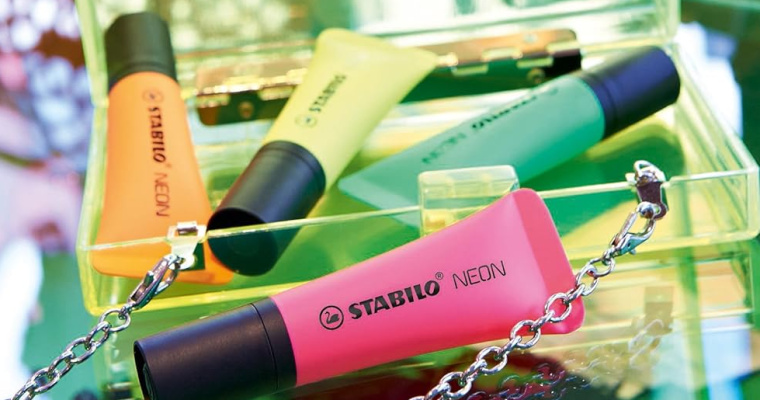 Zakreślacz STABILO NEON siatka 5szt. w promocji!