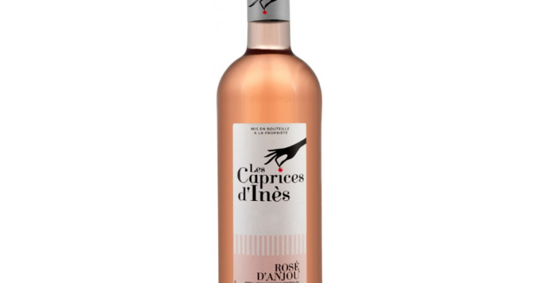 Wino różowe Les Caprices d'Ines Rose d'Anjou AOC 0,75l