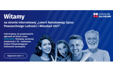 Internetowa „Loteria Narodowego Spisu Powszechnego Ludności 