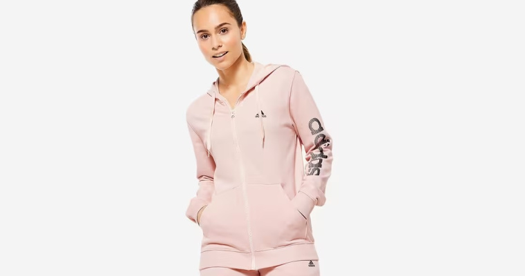 Bluza z kapturem damska ADIDAS Gym & Pilates w promocji!