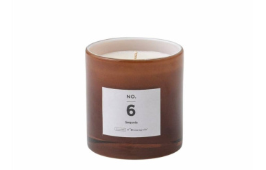 Świeca zapachowa z naturalnego wosku Bloomingville NO.6/Sekwoja w przecenie 15%