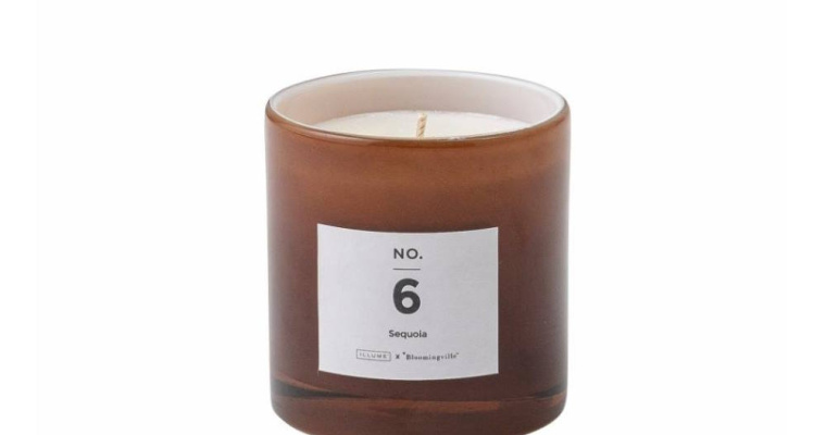 Świeca zapachowa z naturalnego wosku Bloomingville NO.6/Sekwoja w przecenie 15%