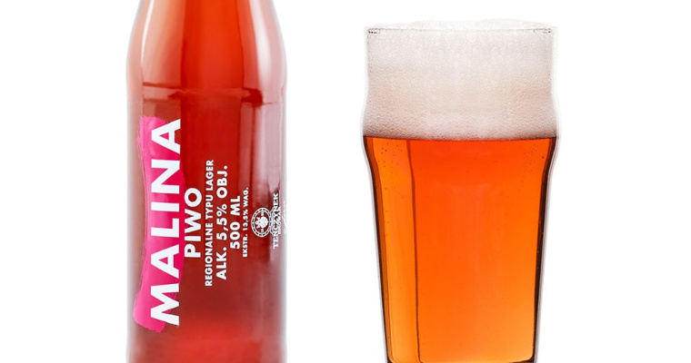 Piwo Tenczynek Malinowe 500ml 