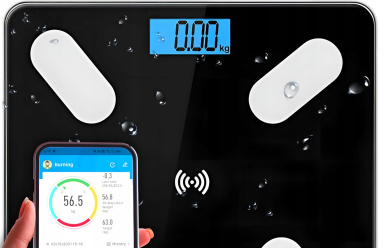 Waga Łazienkowa ANALITYCZNA 180kg Elektroniczna SMART BMI 25w1 w promocji!