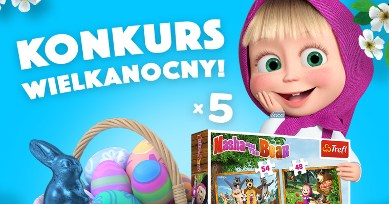 Konkurs wielkanocny Masza i Niedźwiedź