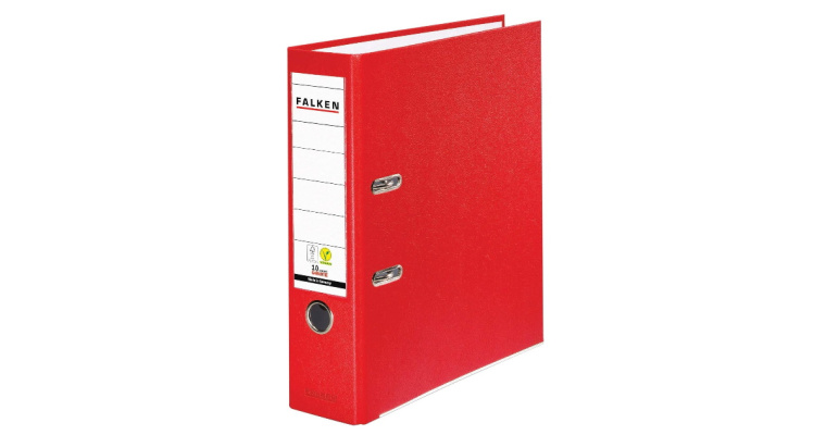 Segregator biurowy Falken A4 8cm - promocja, najlepsza cena!