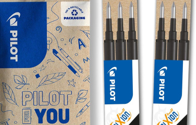Pilot FriXion 0.7 wkład do pióra kulkowego, 6 sztuk kolor czarny w promocji!