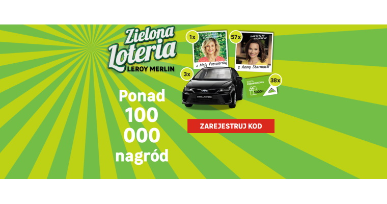 Zielona Loteria Leroy Merlin