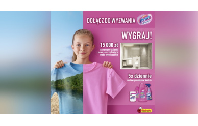 Konkurs w sieci Biedronka - Wyzwanie Vanish