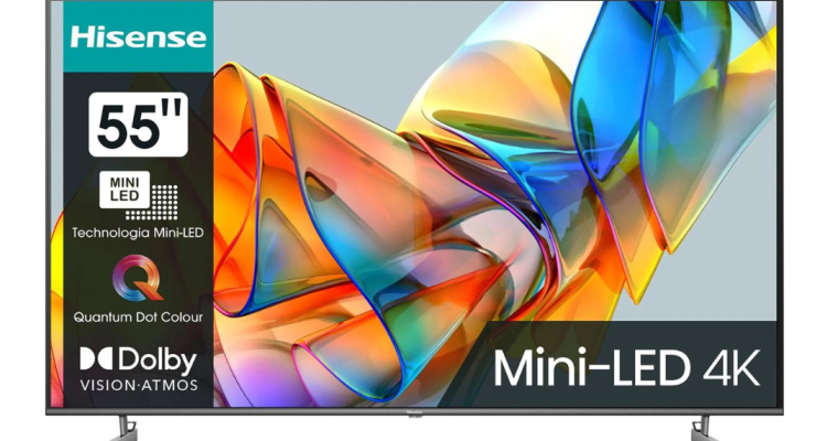 Telewizor Hisense 55U6KQ MiniLED 4K - Tylko 2999zł w Promocji!