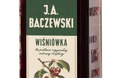 Wódka J.A. Baczewski Wiśniówka 0,5l 38% w promocji za 59,90zł