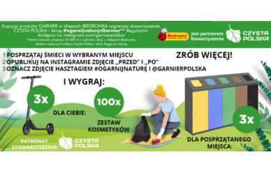 Konkurs - Wielka akcja Garnier #OgarnijNaturę