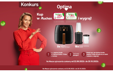 Konkurs „ZADBAJ O SWOJE ZDROWIE Z OPTIMĄ CARDIO”