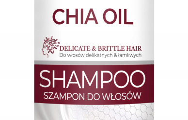 Szampon do włosów z olejem Chia 500ml w promocji!
