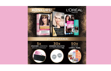 Konkurs - Koloryzacja L’Oréal w Hebe!