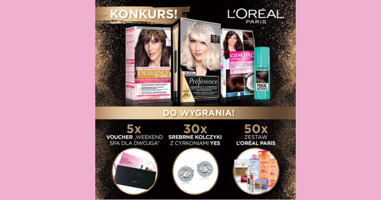 Konkurs - Koloryzacja L’Oréal w Hebe!
