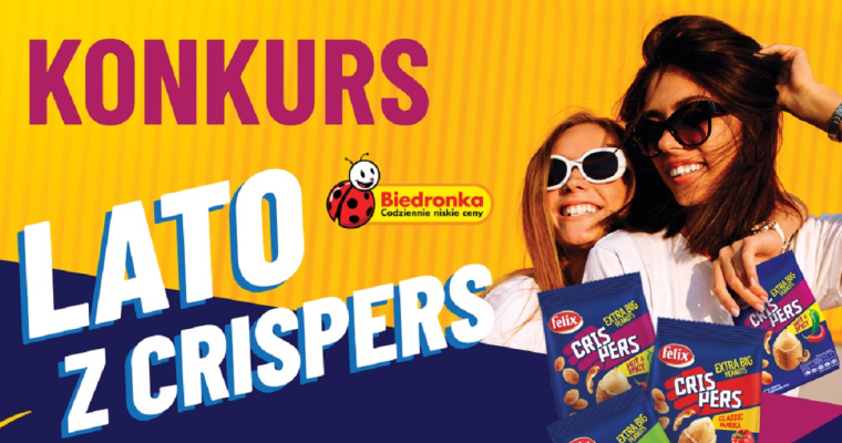 Konkurs Biedronka - Wakacje z Crispers
