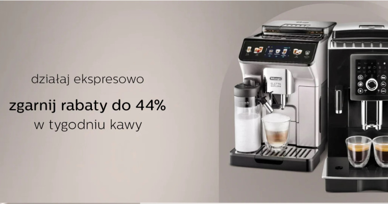 Wyprzedaż ekspresów Philips!- rabaty do 44%
