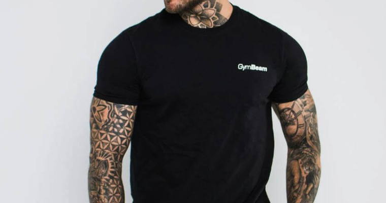 Koszulka Basic Black GymBeam aż 60% taniej!
