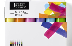 Liquitex, Markery akrylowe, 15 mm, 6 kolorów w promocji!
