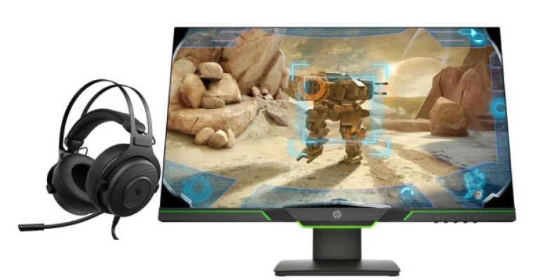 Monitor gamingowy HP 27xq QHD z 100zł zniżki i słuchawkami Omen Blast w cenie!