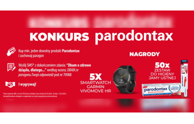 Konkurs Parodontax w Carrefour