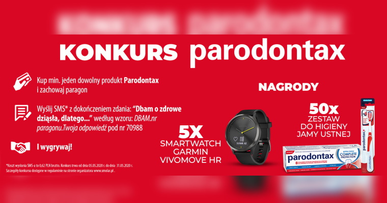 Konkurs Parodontax w Carrefour