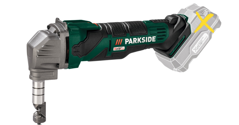 Akumulatorowe nożyce skokowe do cięcia blachy 20V PARKSIDE w promocji!