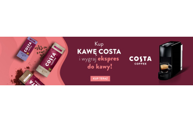 Kup kawę Costa i wygraj ekspres do kawy!