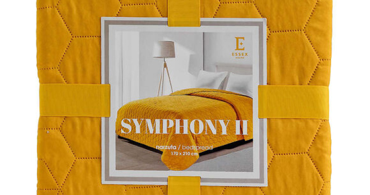 Narzuta na łóżko Symphony II marki ESSEX 170x210cm w promocji!