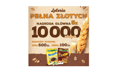 „Loteria pełna złotych”
