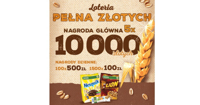 „Loteria pełna złotych”