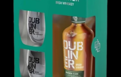 Irish Whiskey - The Dubliner 40% 0,7L + 2 szklanki