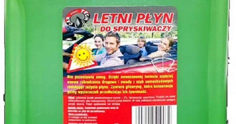 Letni płyn do spryskiwaczy CARTECH 5l w promocji!