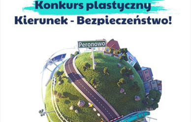 Konkurs plastyczny „Kierunek – Bezpieczeństwo” – zaprojektuj