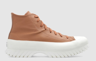 Damskie brązowe buty sportowe ‘Ctas Lugged 2.0 Hi’ Converse w promocji!
