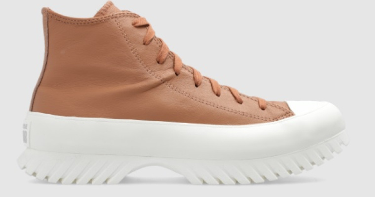 Damskie brązowe buty sportowe ‘Ctas Lugged 2.0 Hi’ Converse w promocji!