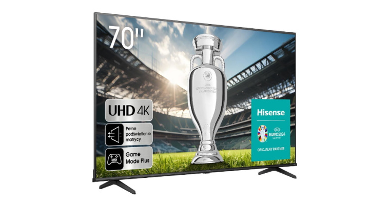 Telewizor HISENSE 70A6K 70" LED 4K - promocja!