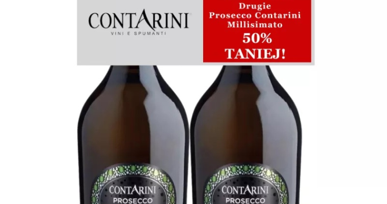 Prosecco Contarini Millisimato Duopack 2 X 0,75 w promocyjnej cenie! 