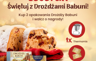 Loteria z drożdżami Babuni