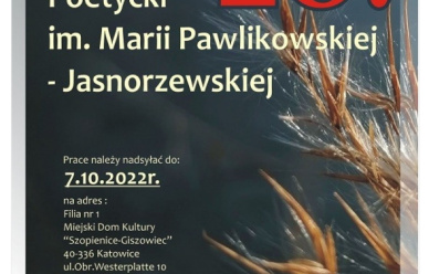 XXVII Konkurs Poetycki im. Marii Pawlikowskiej-Jasnorzewskie