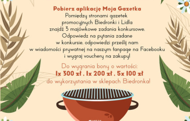 Konkurs - Udany weekend majowy MOJA GAZETKA