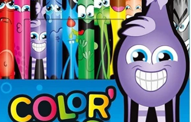 Maped Kolorowe kredki Peps Monster Design (12 sztuk) w promocji!