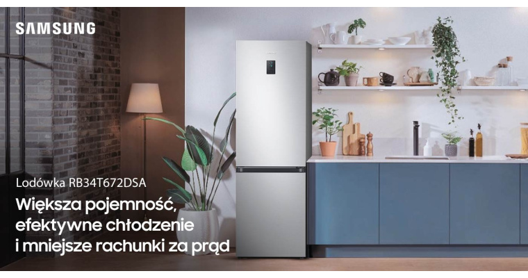 Lodówka Samsung RB34T672DSA z 40% rabatem!
