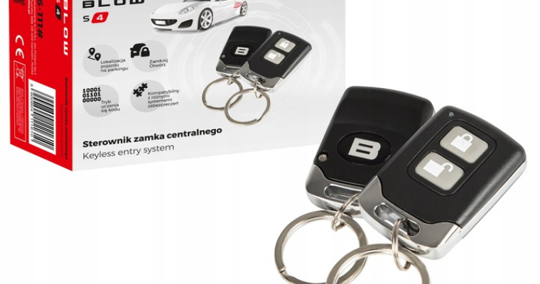 Sterownik centralnego zamka Blow S4 w promocji!