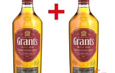 Whisky 2X GRANT'S 0,5