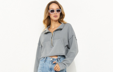 Bawełniana bluza FREE PEOPLE: Komfort i styl w niskiej cenie!