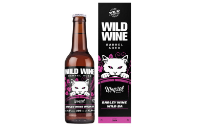 Piwo Wild Wine z browaru Wrężel Barley Wine Wild Whisky Barrel Aged 330ml